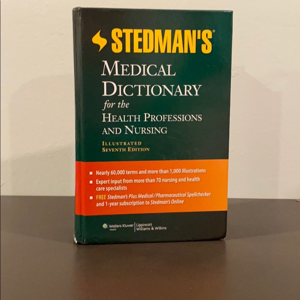 NEVER BEEN USED Stedmans. Medical Dictionary